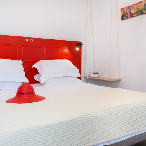 Red Room - Evi Rooms to Let in Alyki | Paros | Cyclades | Greece.