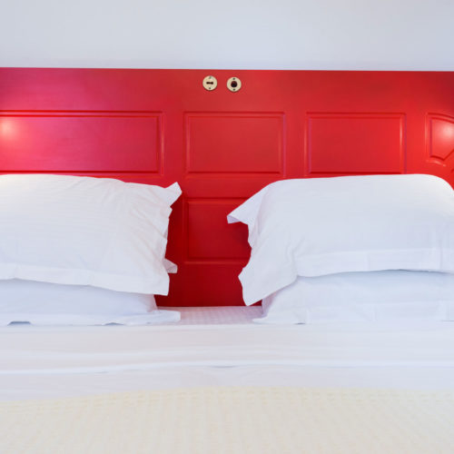 Red Room - Evi Rooms to Let in Alyki | Paros | Cyclades | Greece.